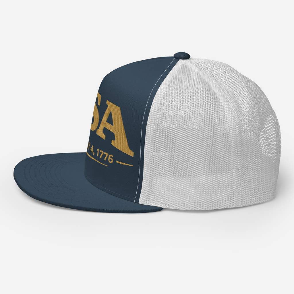 USA Gold Edition 1776 - Trucker style hat