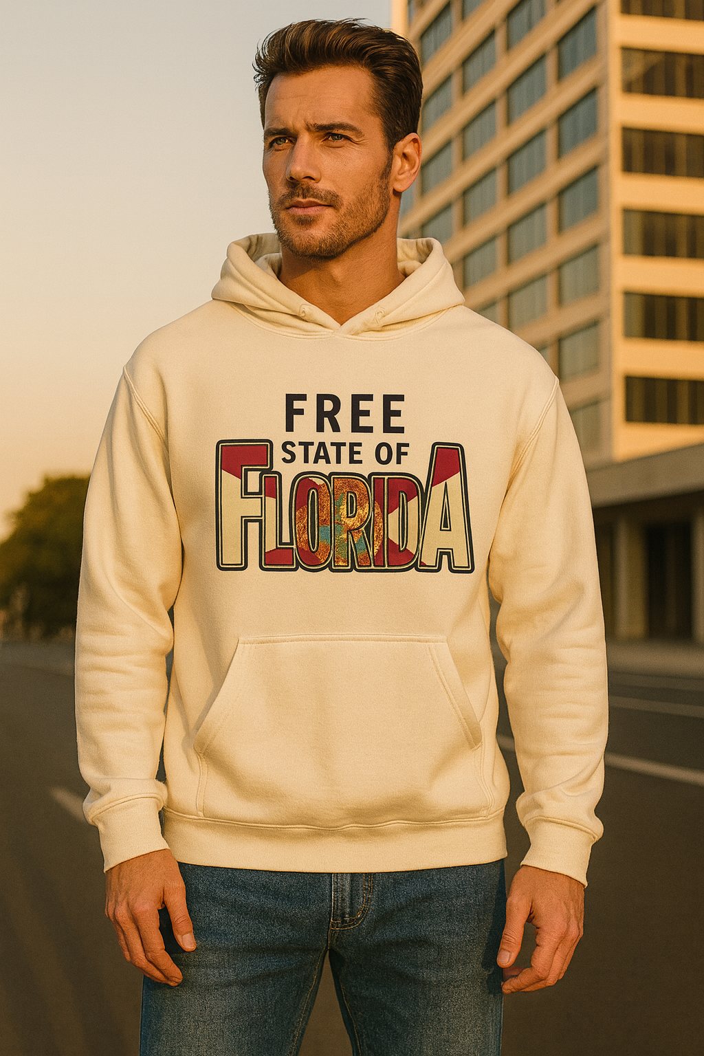 Free State of Florida - Hoodie Men's