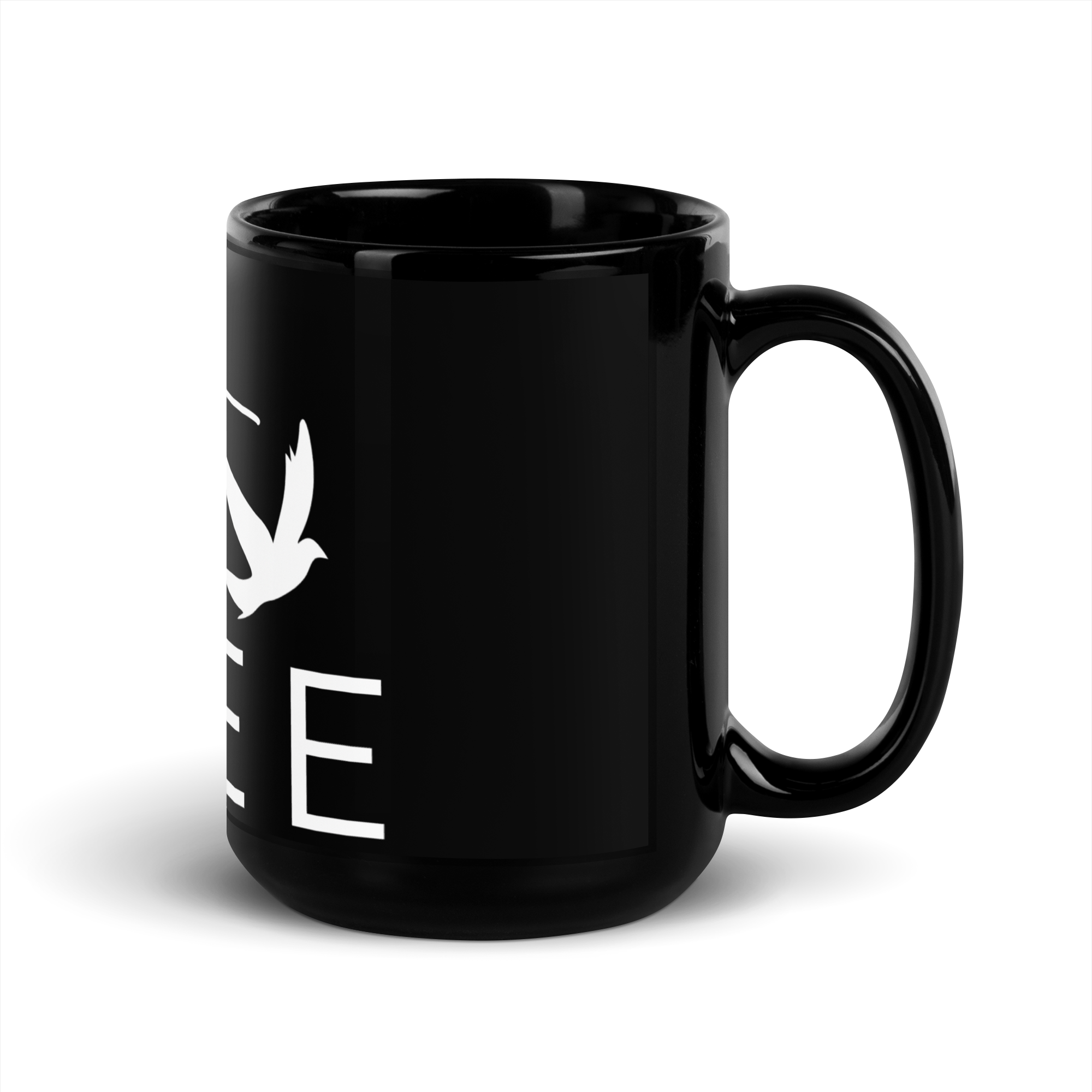 Set Free-black mug