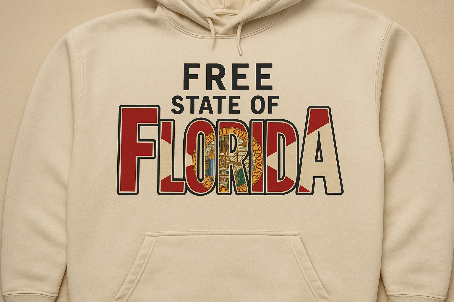 Free State of Florida - Hoodie Men's