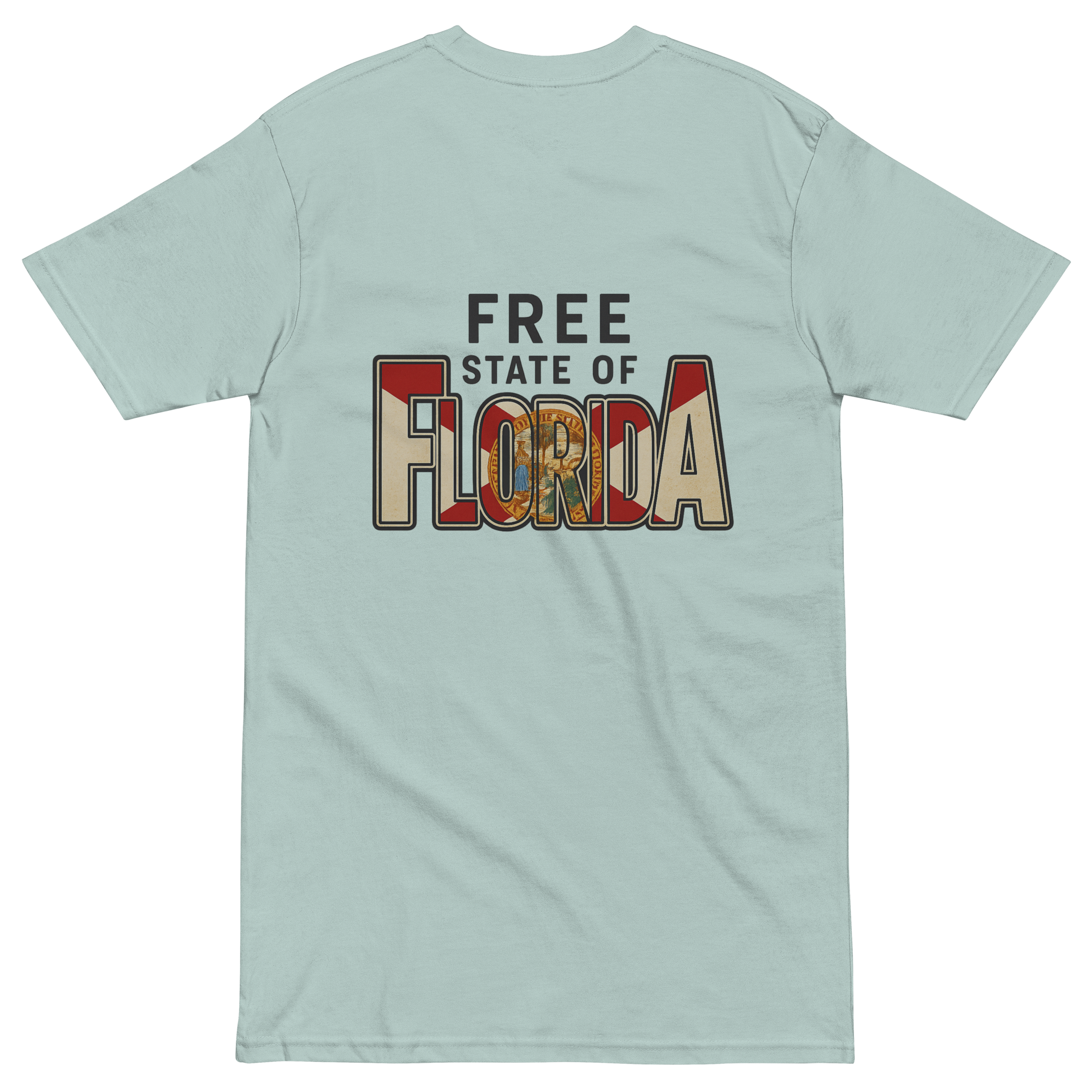 Free State of Florida -Mens Premium Heavyweight Tee
