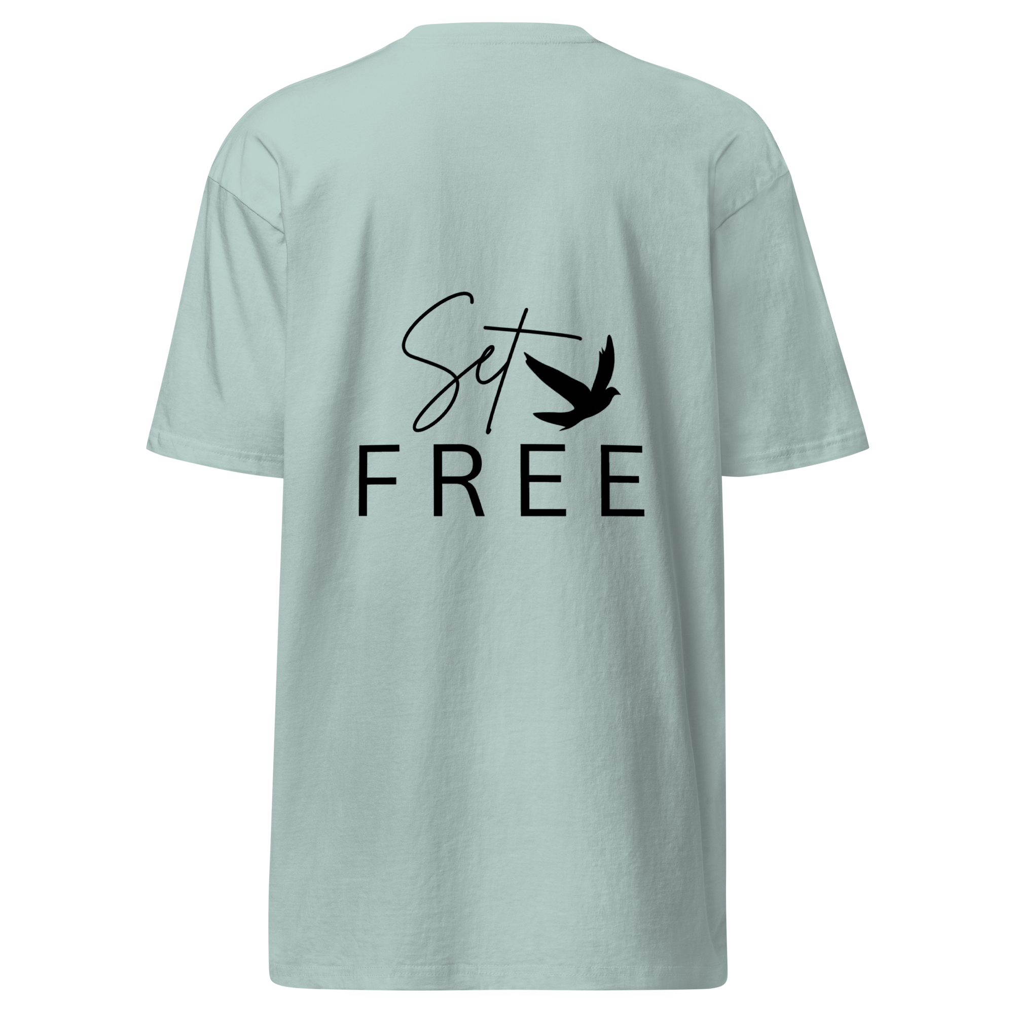 Set Free-Men’s premium heavyweight tee