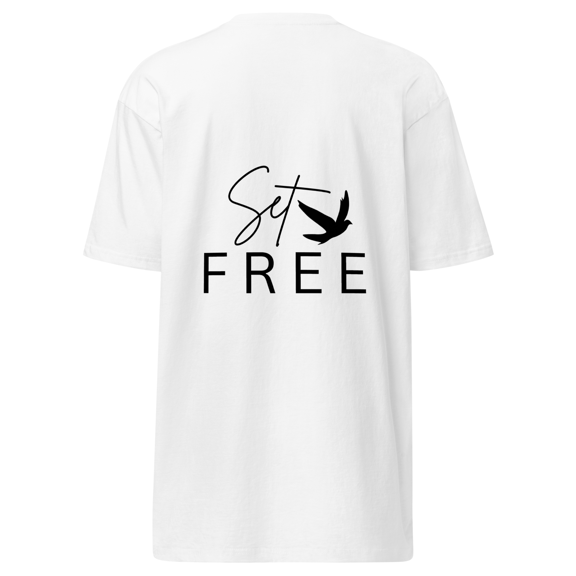 Set Free-Men’s premium heavyweight tee
