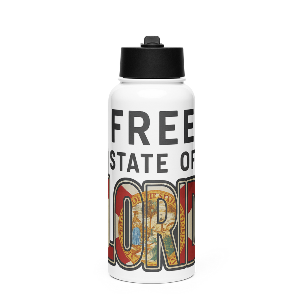 Free State of Florida-32oz Water Bottle