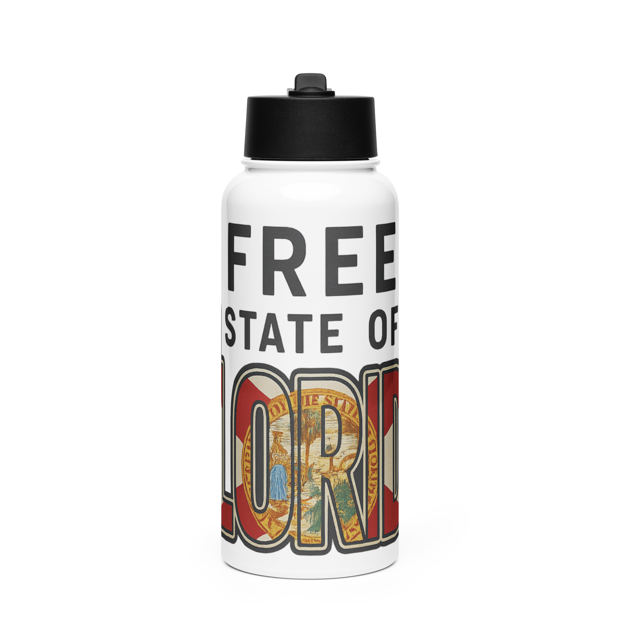 Free State of Florida-32oz Water Bottle