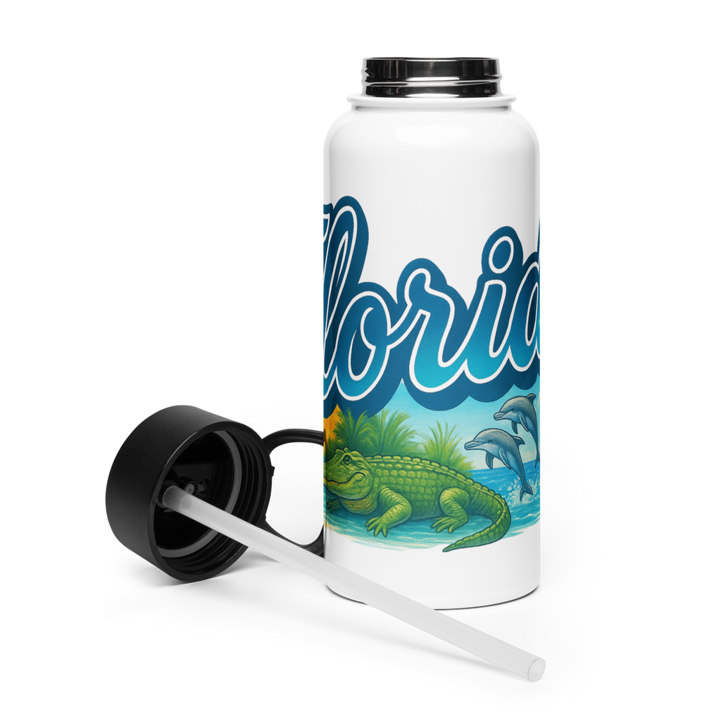 Florida Vibes Water Bottle
