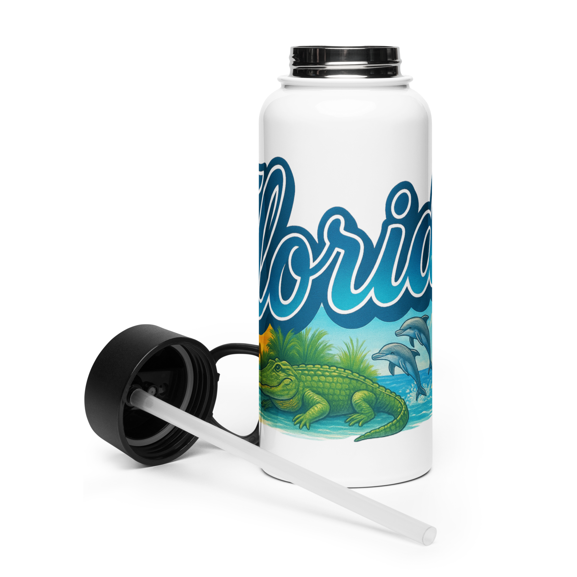 Florida Vibes Water Bottle