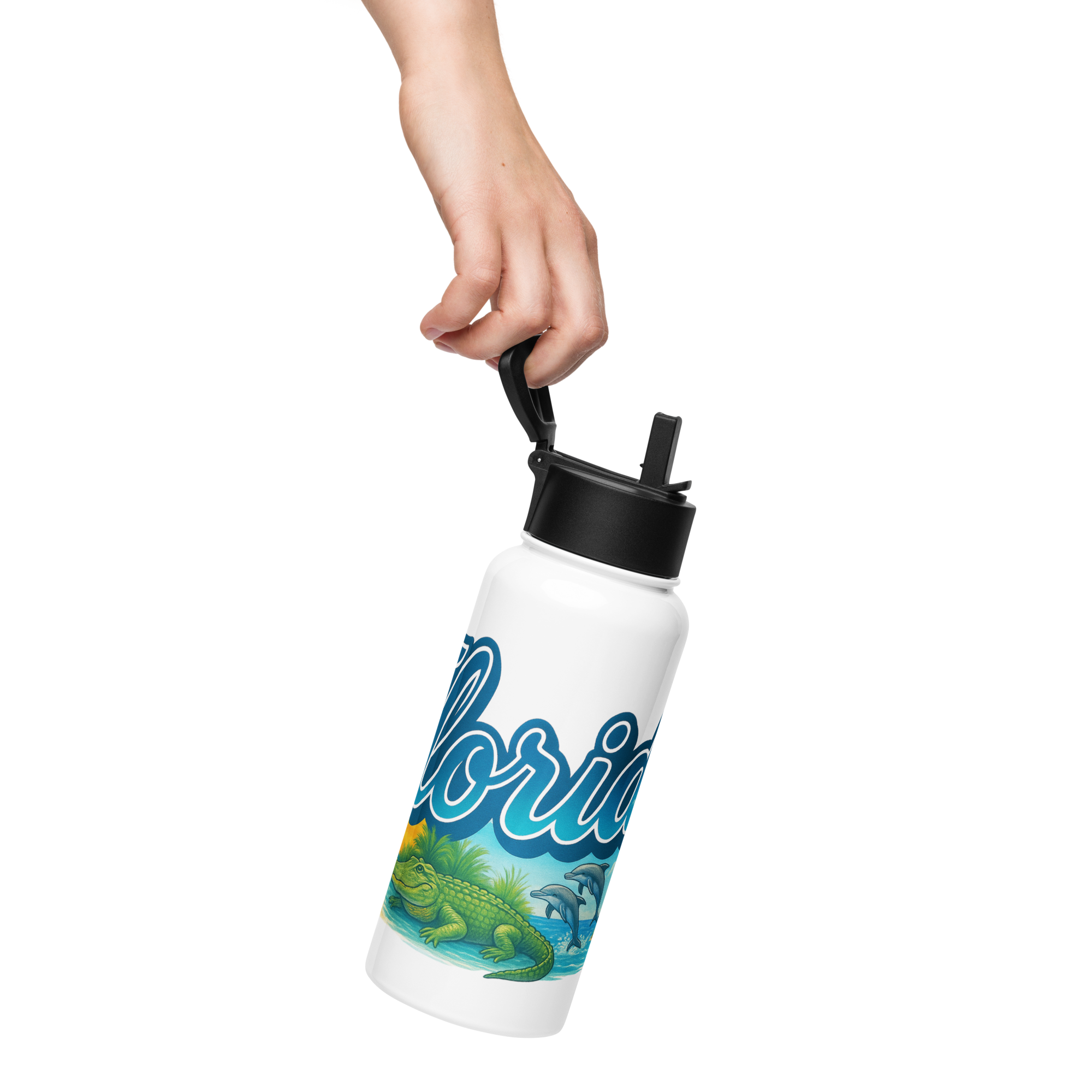 Florida Vibes Water Bottle