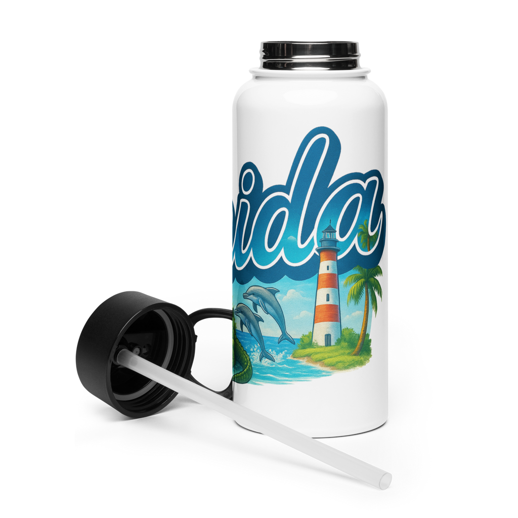 Florida Vibes Water Bottle