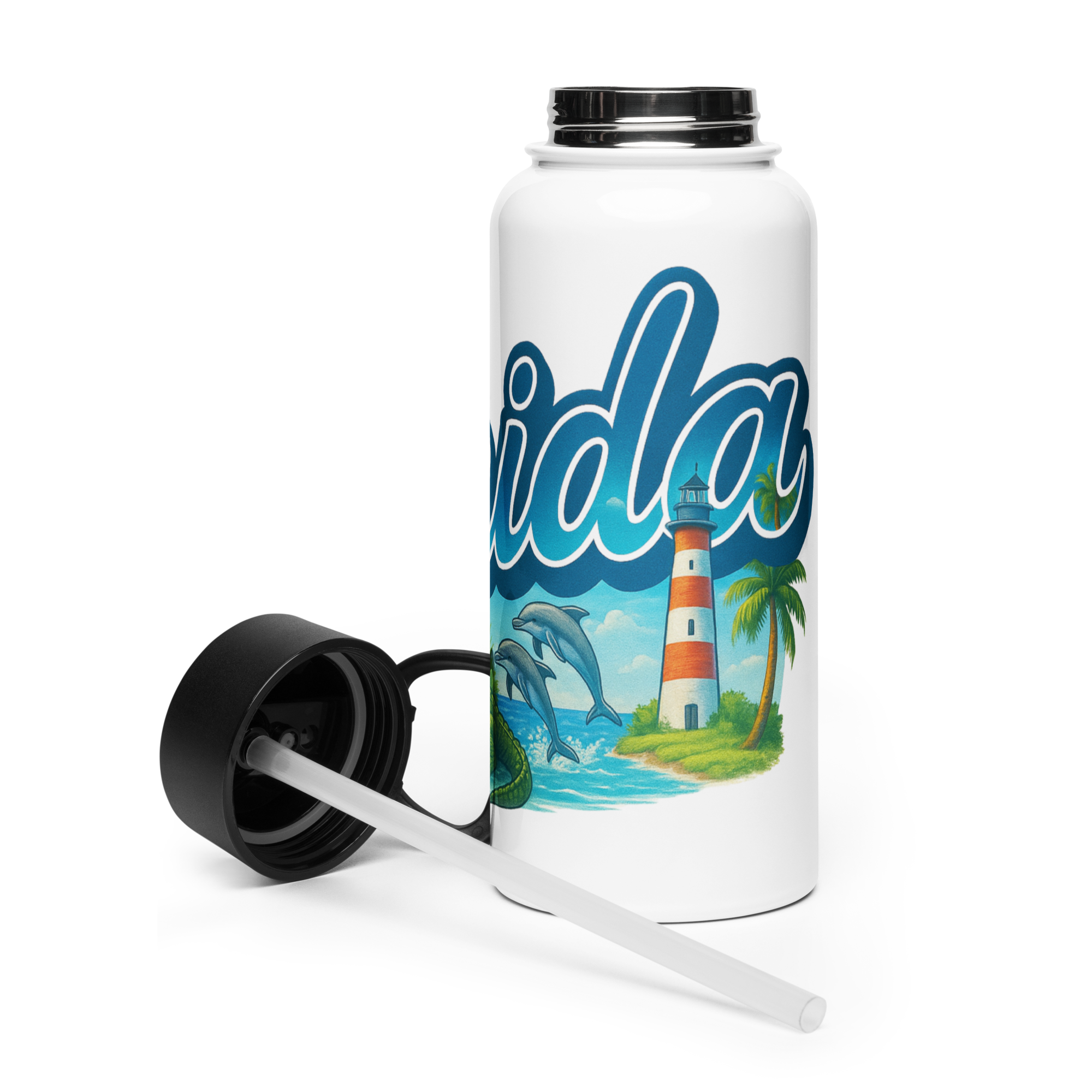 Florida Vibes Water Bottle