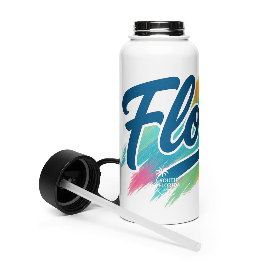Florida Color Splash Water Bottle