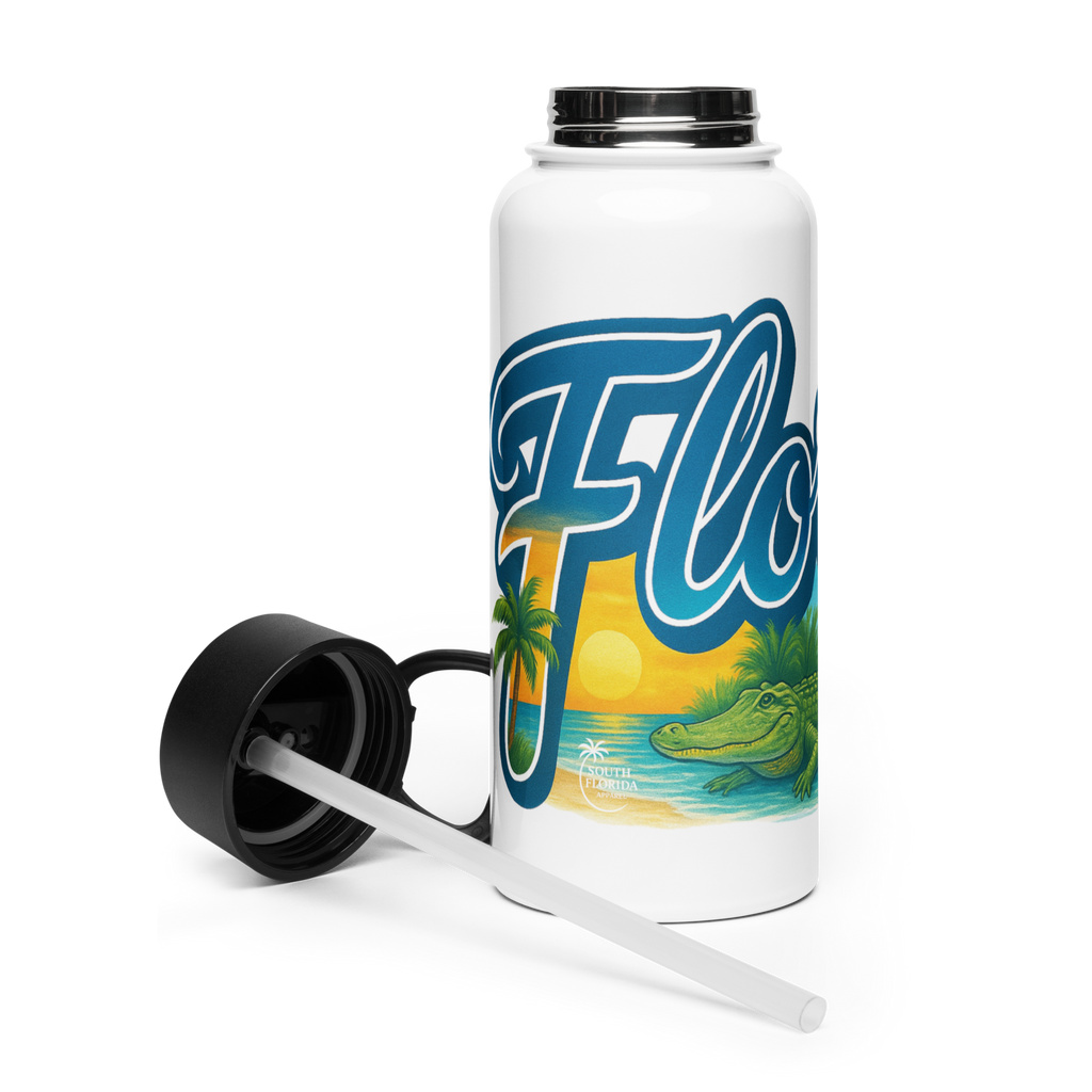 Florida Vibes Water Bottle