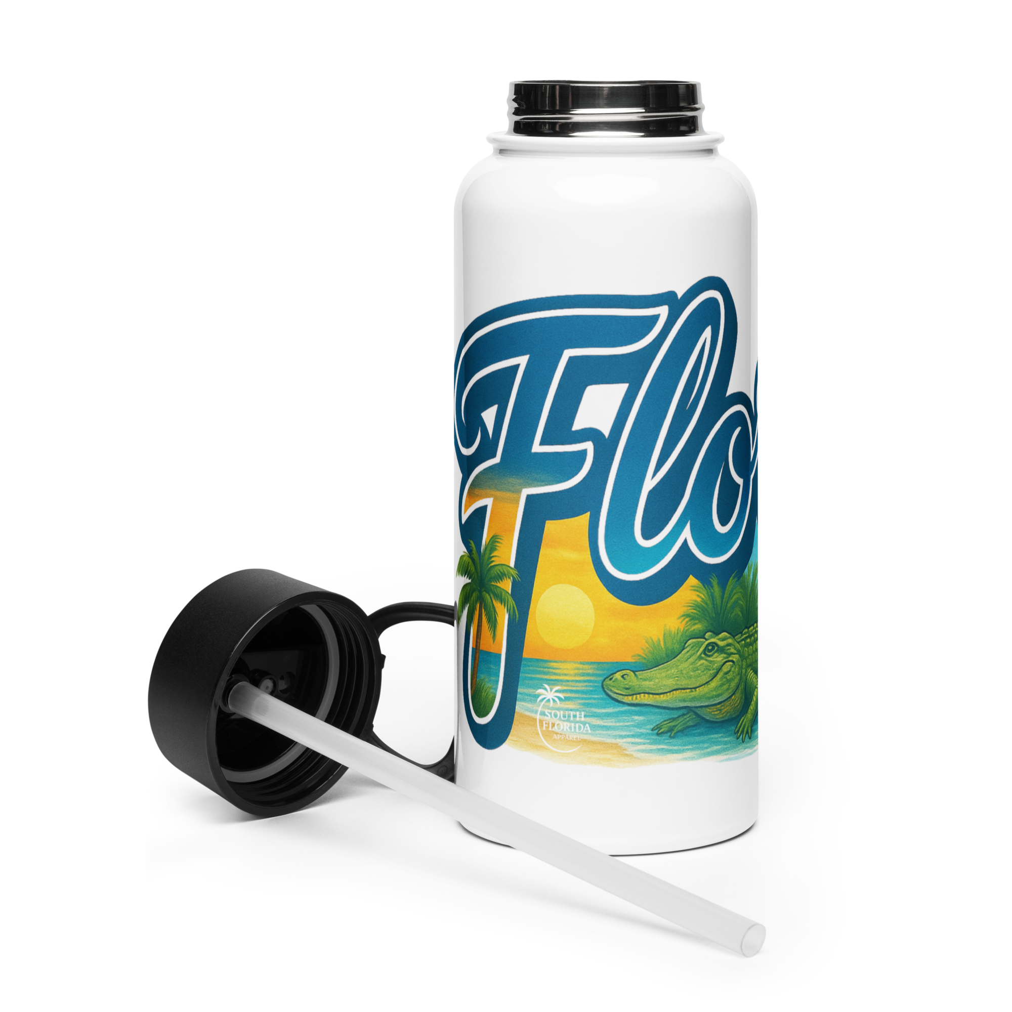 Florida Vibes Water Bottle