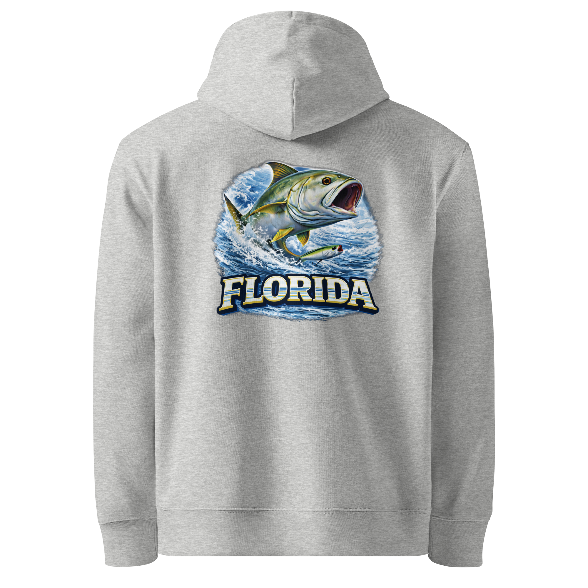 Florida Fishing - Men's Organic Cotton Hoodie