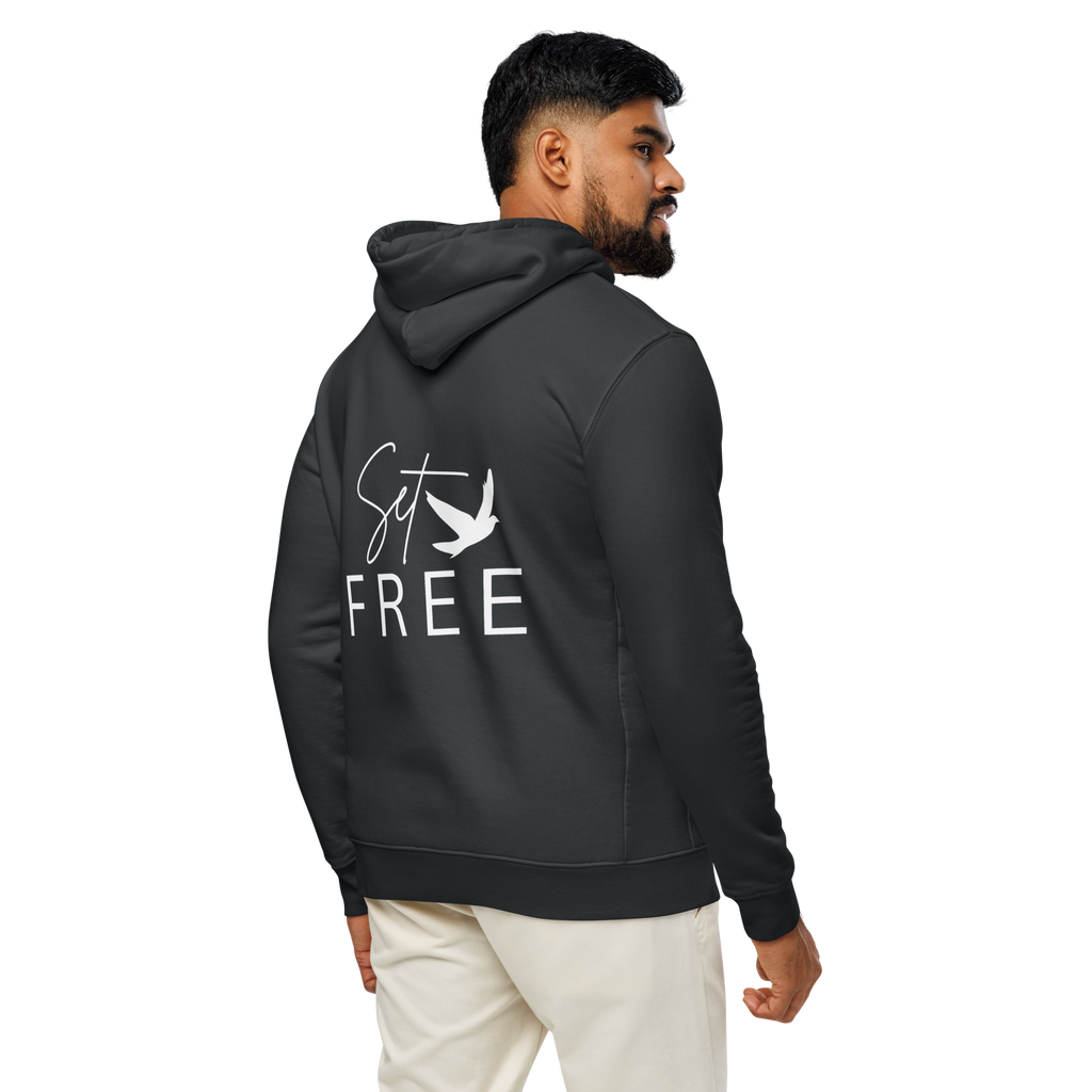 Set Free- Men's Organic cotton hoodie