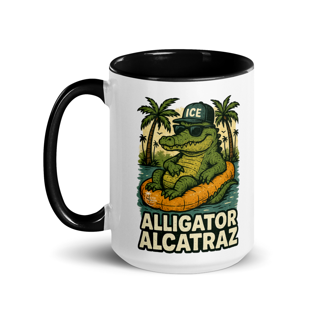 Alligator Alcatraz- Color Mug2