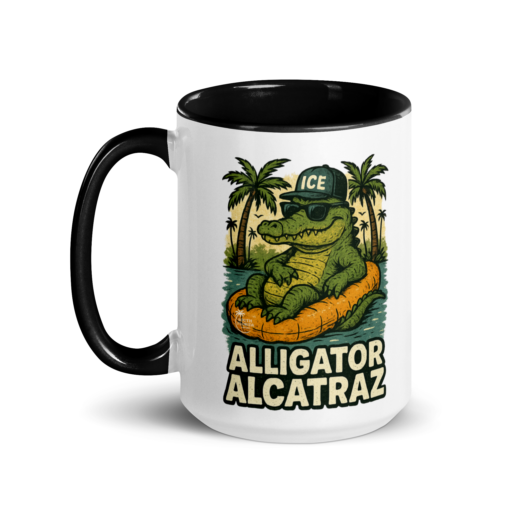 Alligator Alcatraz- Color Mug2