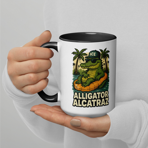 Alligator Alcatraz- Color Mug2