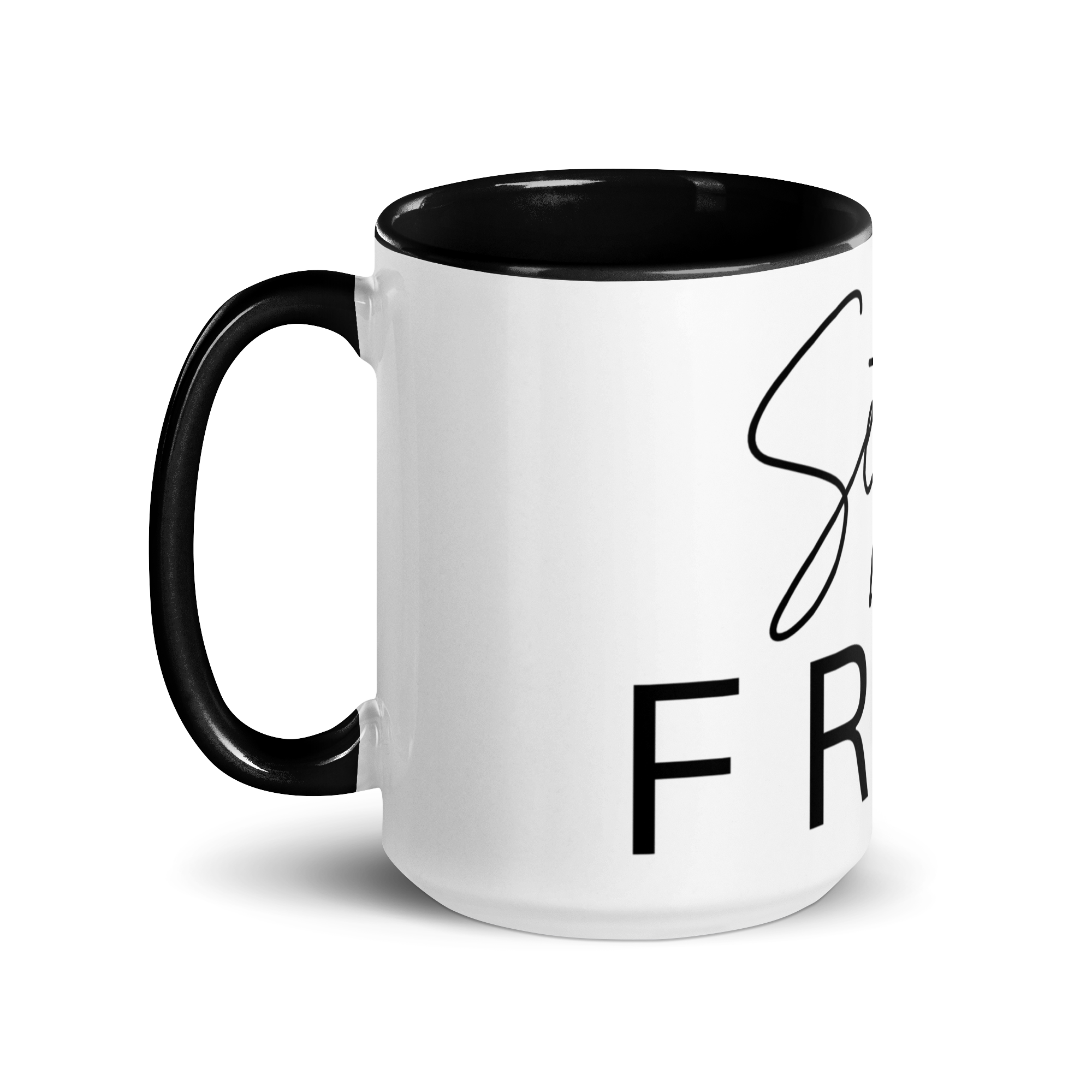 Set Free-mug color Inside