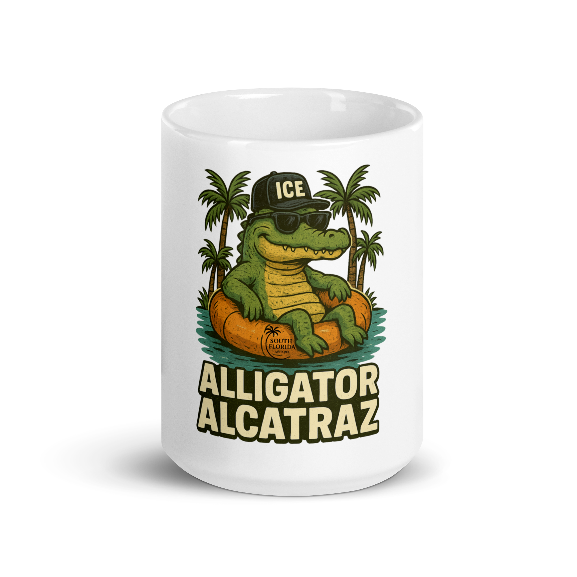 Alligator Alcatraz - Mug Palms