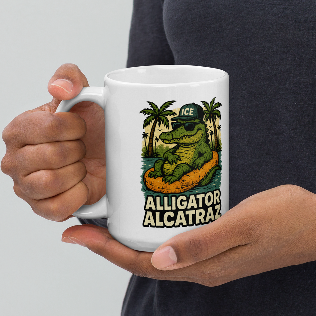 Alligator Alcatraz-Mug2 Sunset