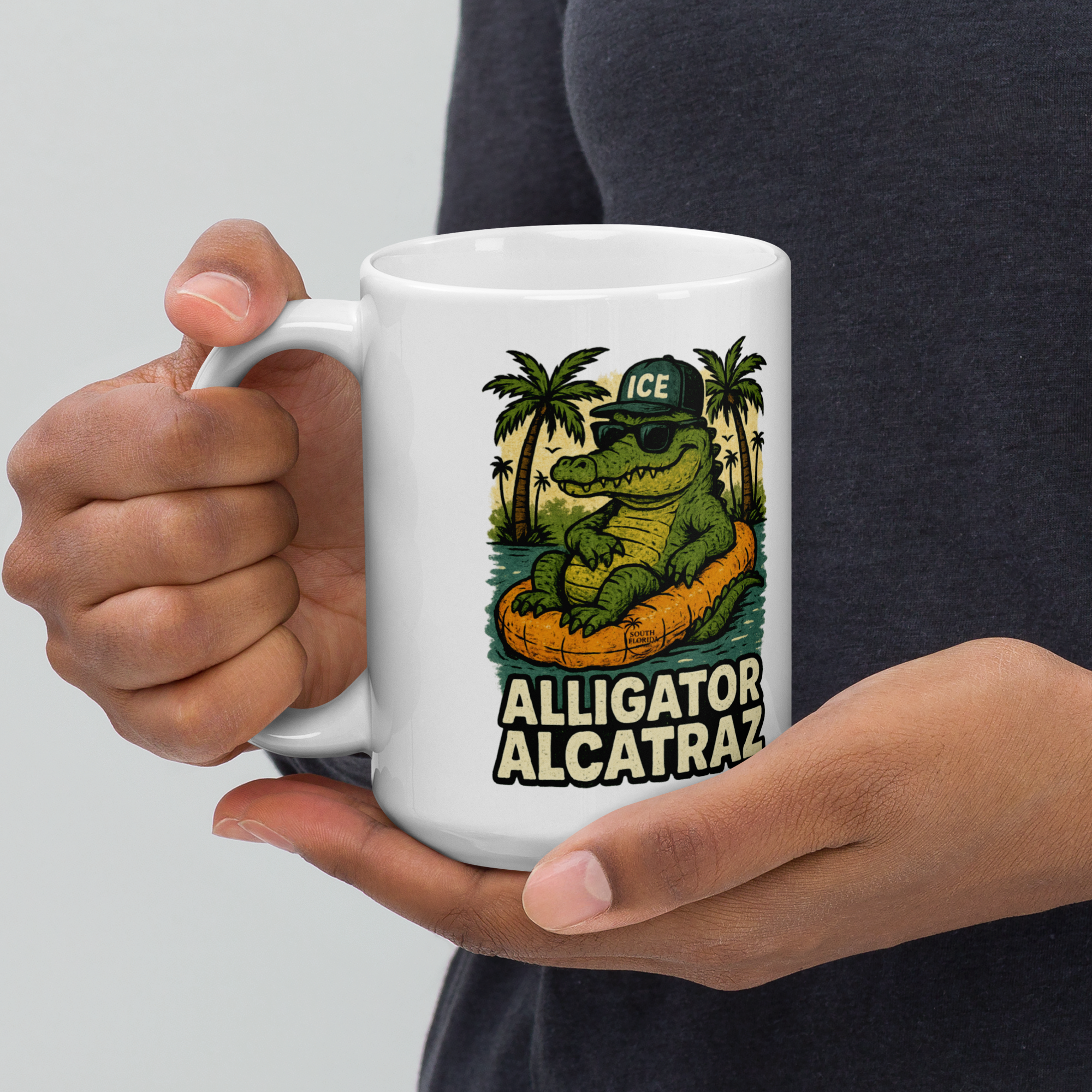 Alligator Alcatraz-Mug2 Sunset