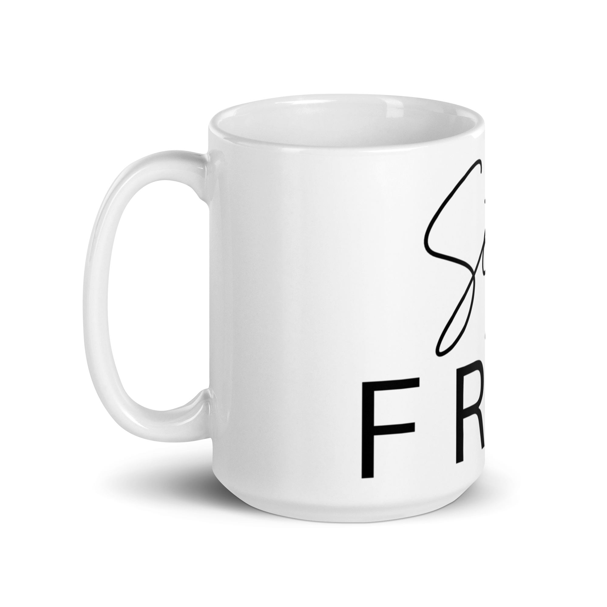 Set Free-White Mug