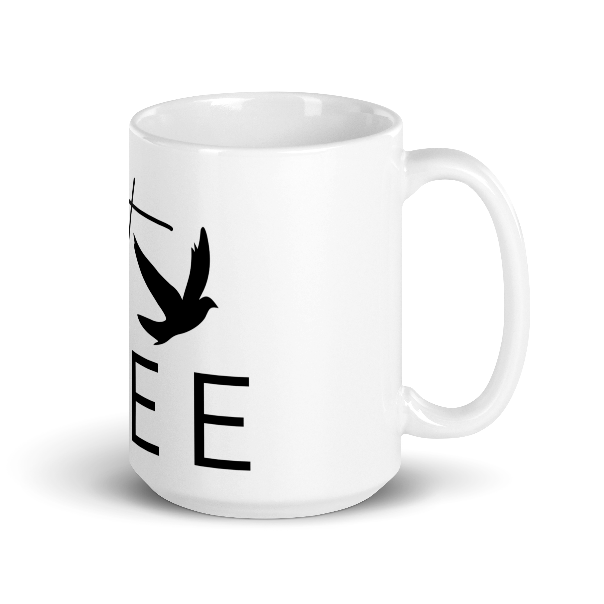 Set Free-White Mug