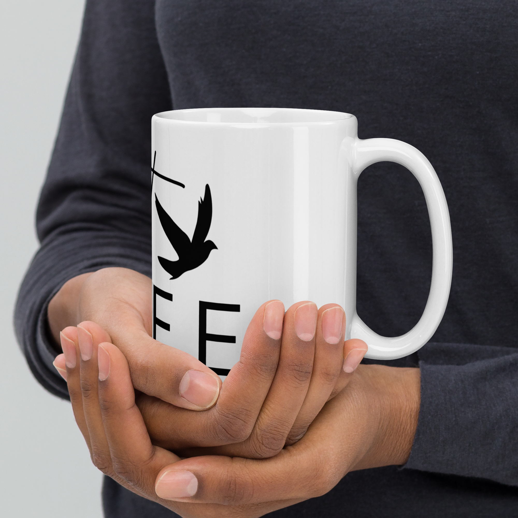 Set Free-White Mug
