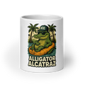 Alligator Alcatraz - Mug White