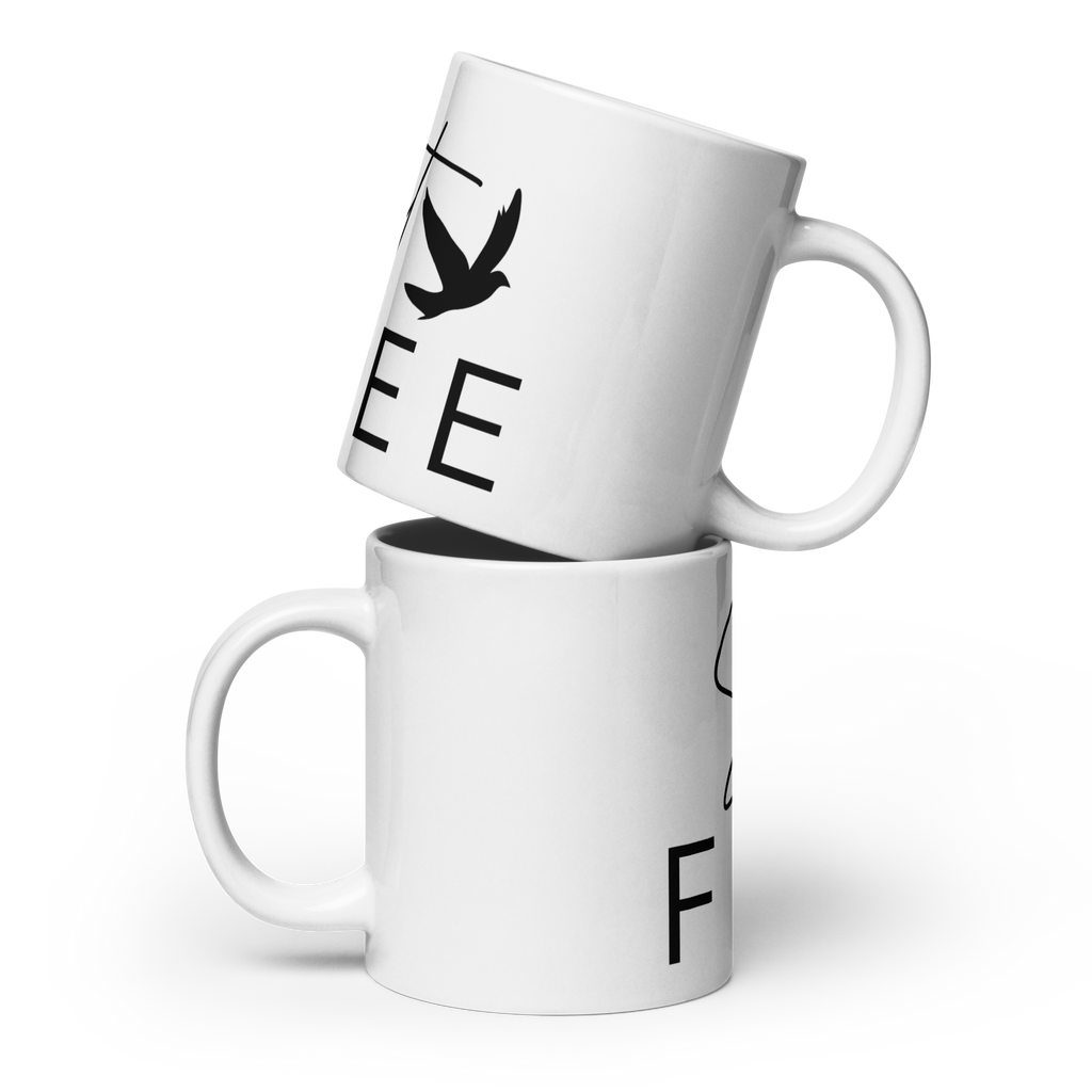 Set Free-White Mug