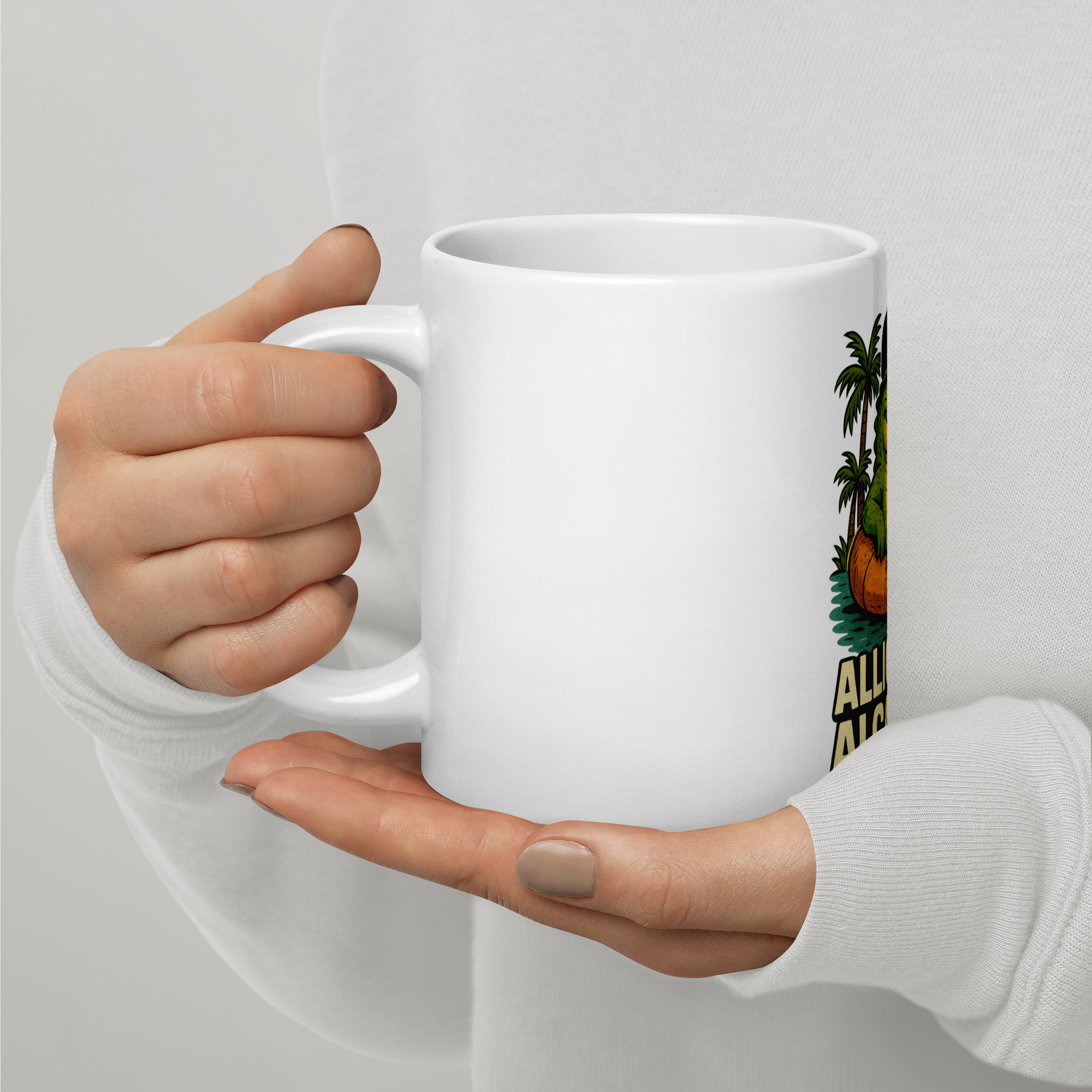 Alligator Alcatraz - Mug Palms