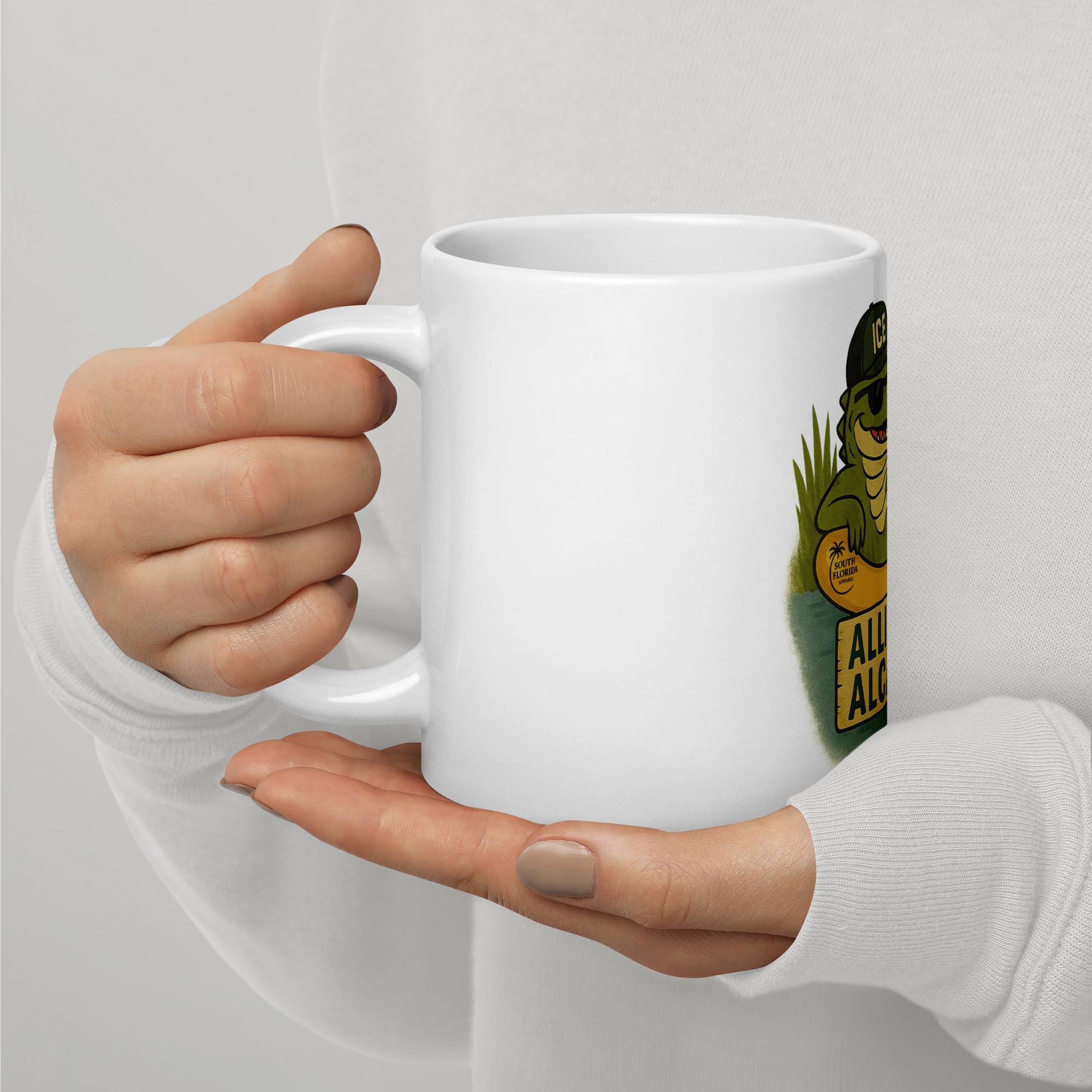 Alligator Alcatraz - White Mug