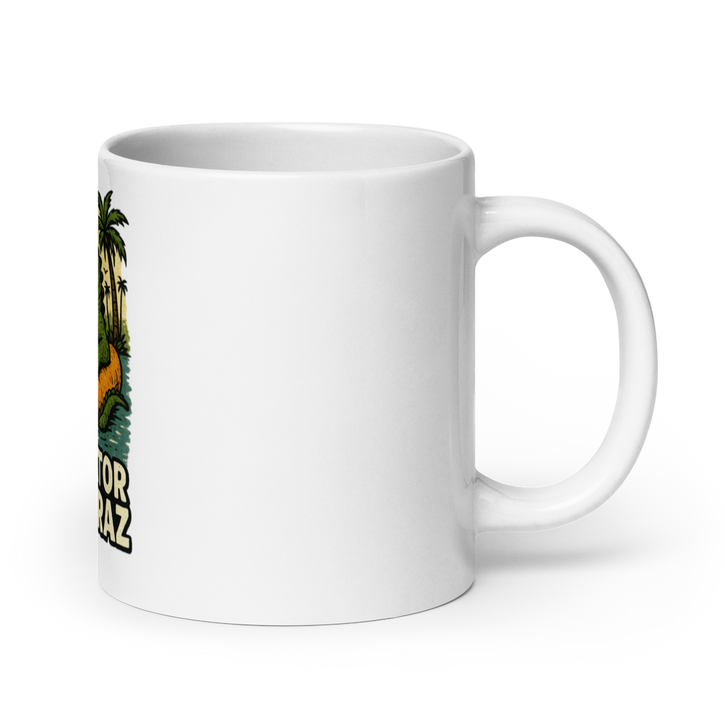 Alligator Alcatraz - Mug White