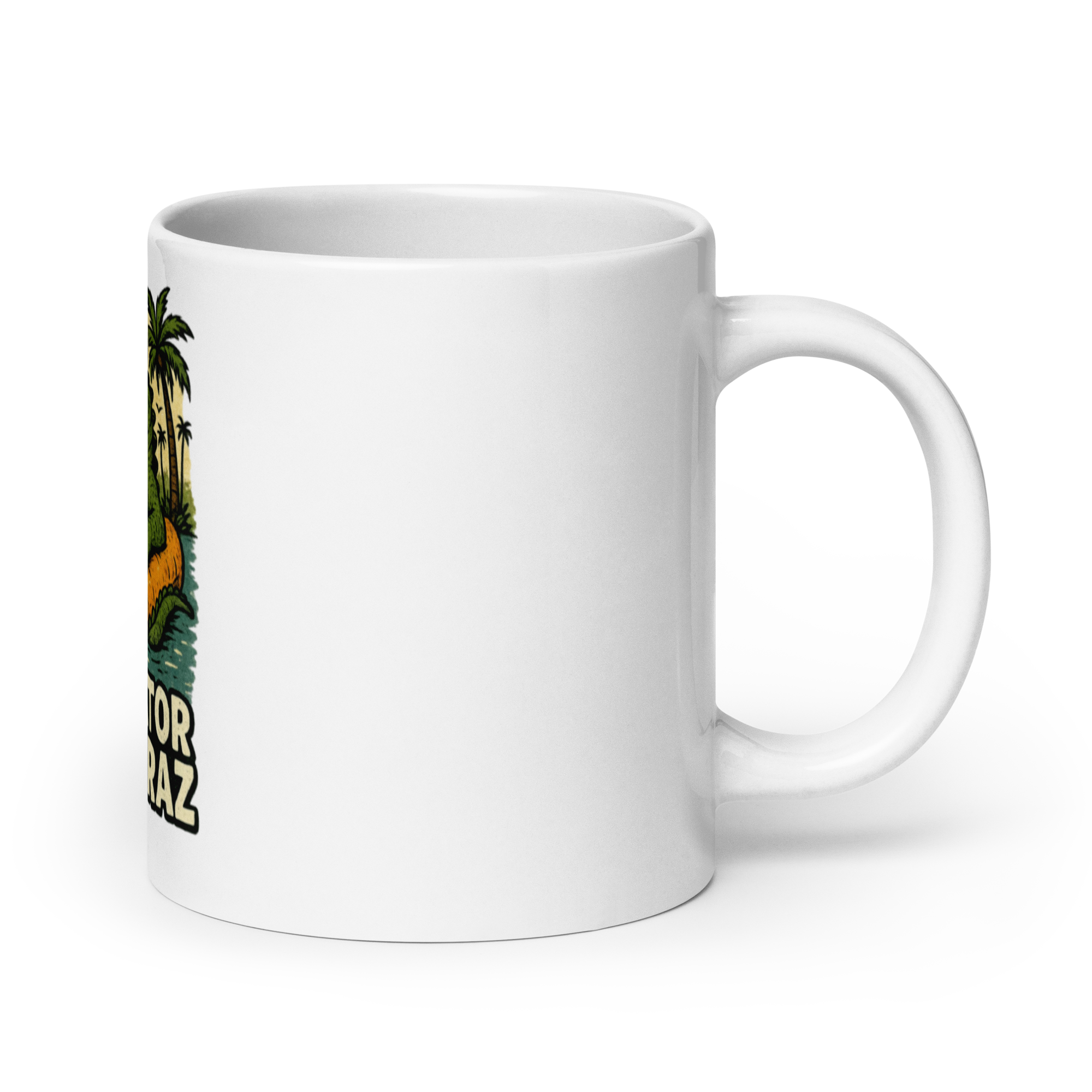 Alligator Alcatraz - Mug White