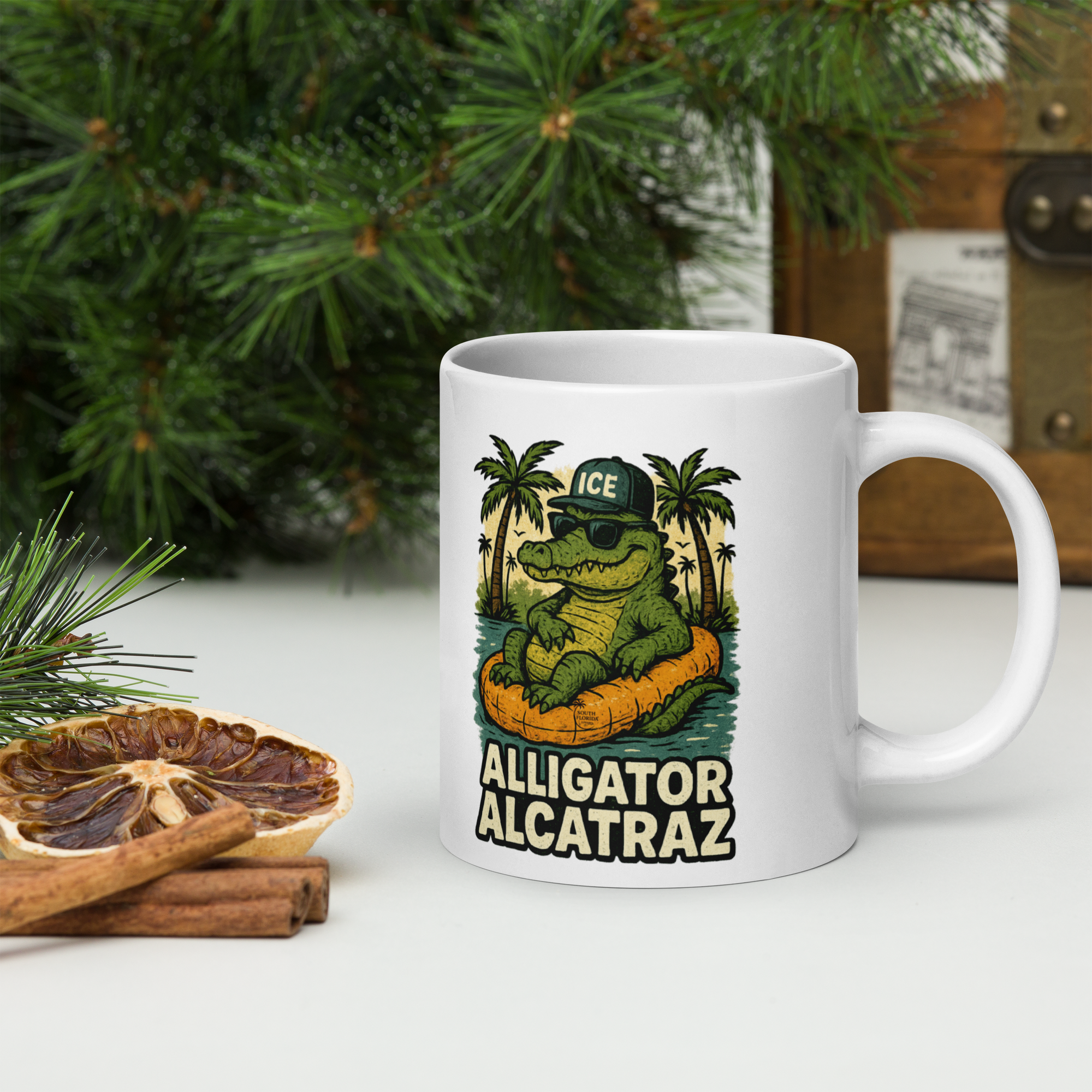 Alligator Alcatraz-Mug2 Sunset