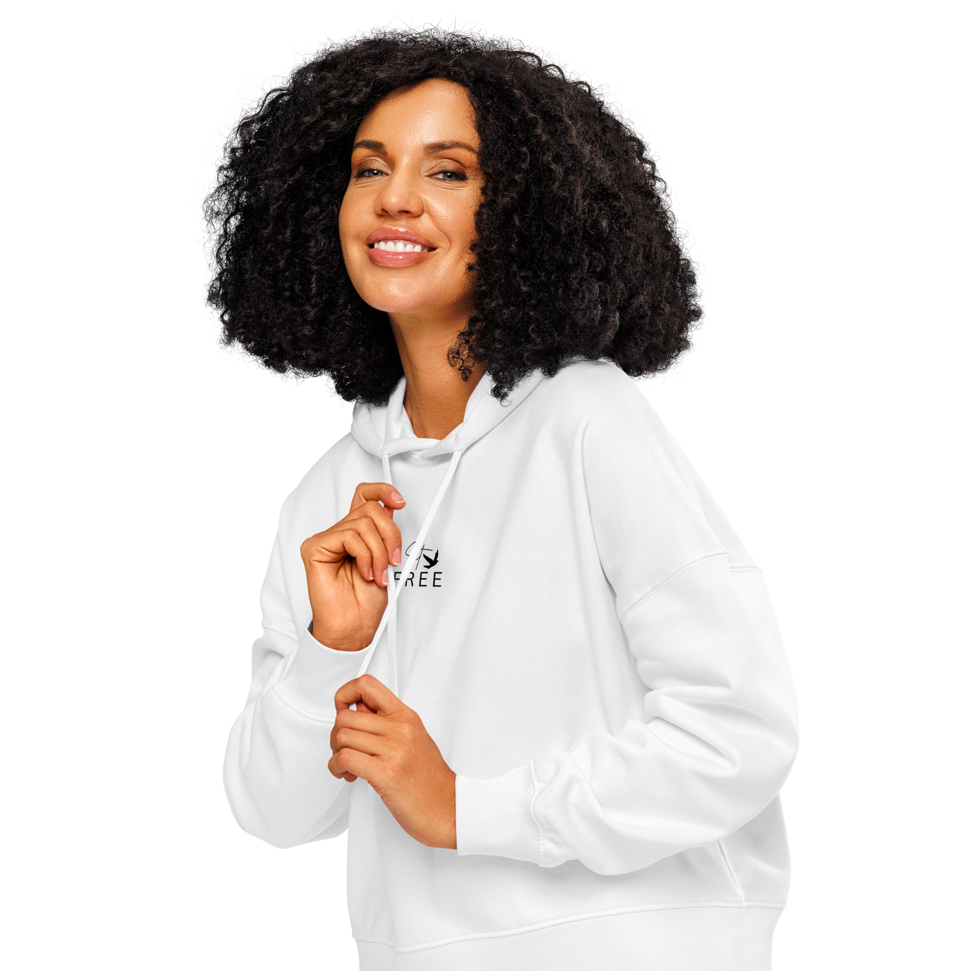 Set Free-Women’s organic mid-length hoodie