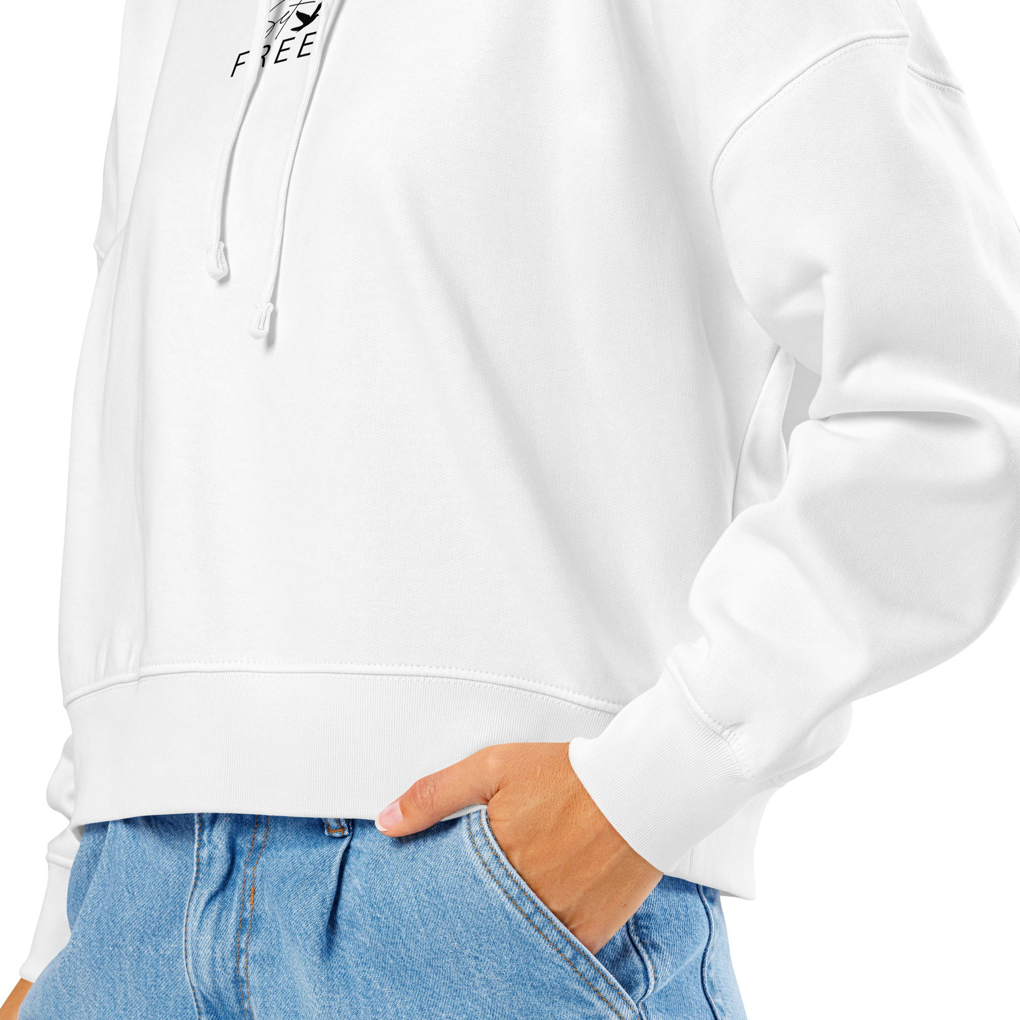 Set Free-Women’s organic mid-length hoodie