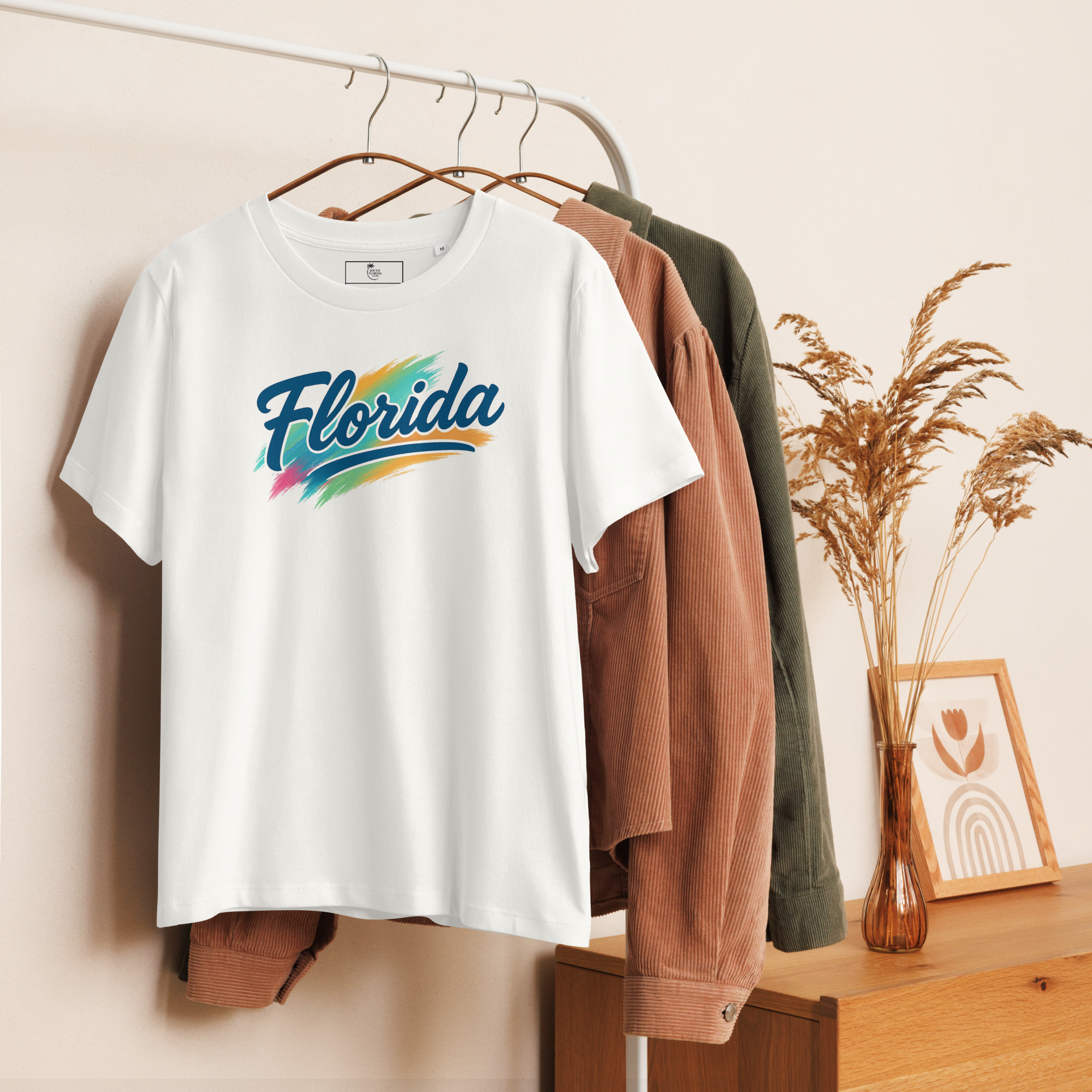 Florida Color Splash-Organic Cotton Women’s Tee
